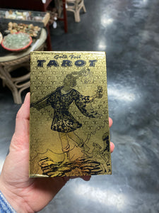 Golden Foil Tarot Cards